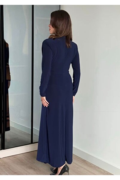 Bİ GİYİM Μακρύ φόρεμα με λεπτομέρεια με κόμπους