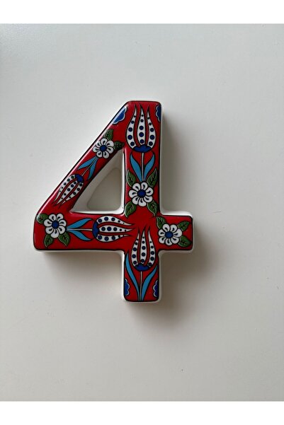 Bumelo Door Number Ceramic Door Number Wall Decoration Product Number 4