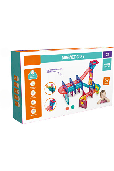 Bufnitel Labirintul meu magnetic - 52 piese (7.5 cm)