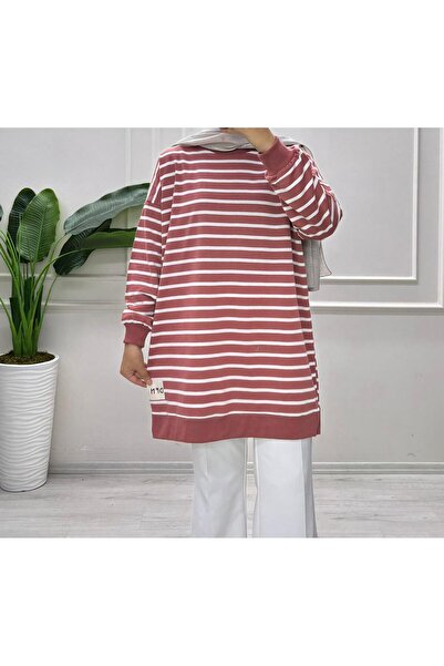 moda acar Striped Two-Ply Sweat