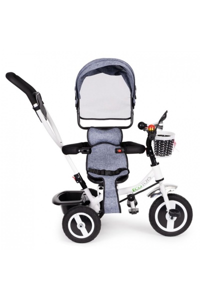 Ecotoys Tricicleta cu sezut rotativ JM-066-9L - Gri