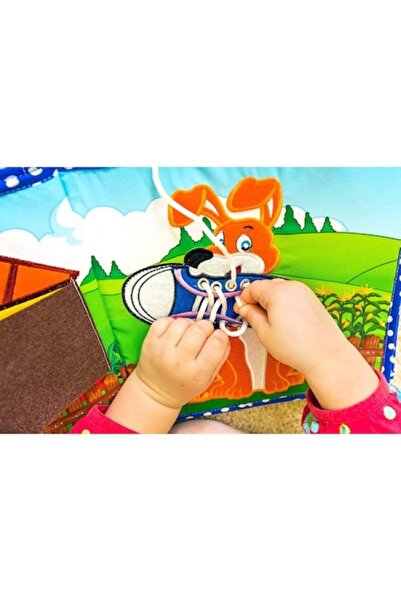 Piqipi Carticica cu activitati - Quiet book Puppy Edition