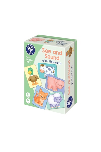 Orchard Toys Learning Sheets Discover Animals and Pronounce the Sounds