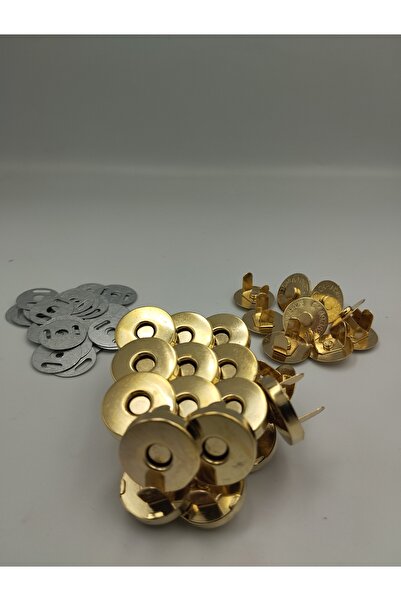 Zeyora Çanta Mıknatısı Geçmeli ( 10'lu ), Mıknatıslı Çıtçıt