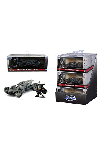 Simba Jada dc justice league set figurina batman si masinuta metalica batmobile scara 1 la 32