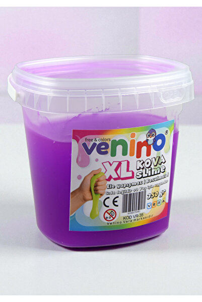 Venino 350 Gr XL Hazır Kova Slime - Slaym - Ele yapışmaz | Asla Bozulmaz Özellikli Premium Kalitesi
