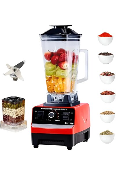 Twinkle Mart Heavy Commercial Grade Blender - 2.5L, 4500W, BPA-Free