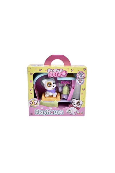 Simba Pamper Petz Set Catelus Cu Accesorii Si Casuta De Joaca