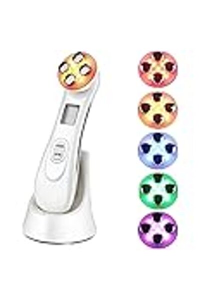 SYOSI 5-in-1 RF Skin Tightening LED Facial Massager