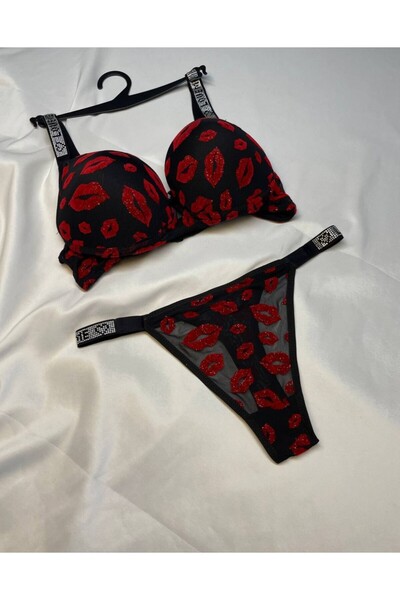 3Ecoswear ÖPÜCÜKLÜ DOLGULU SÜTYEN TAKIM