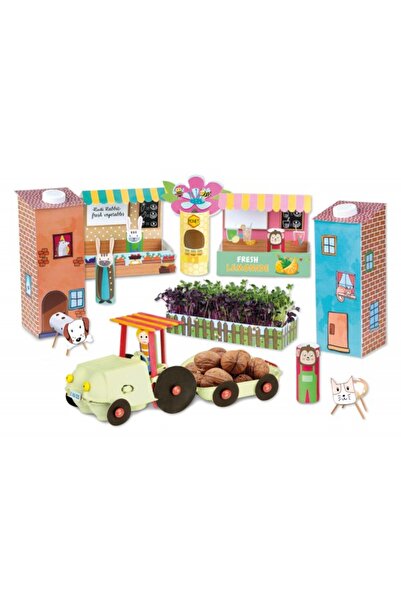 LENA Set DIY Upcycling Village Carte de povesti in limba germana