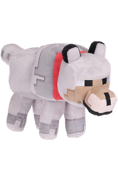 Play By Play Jucarie din plus Wolf, Minecraft, 32 cm