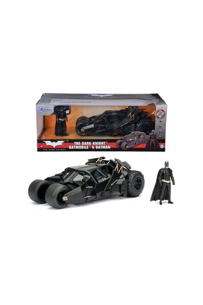 Simba Jada the dark knight set figurina batman si masinuta metalica batmobile...