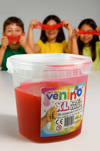 Venino 350 Gr XL Hazır Kova Slime - Slaym - Ele yapışmaz | Asla Bozulmaz Özellikli Premium Kalitesi