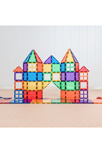 Connetix Πακέτο Εκκίνησης Ουράνιο Τόξο, 60 Τεμάχια – Μαγνητικό Σετ για Αρχάριους, Εκπαιδευτικά Παιχνίδια STEM