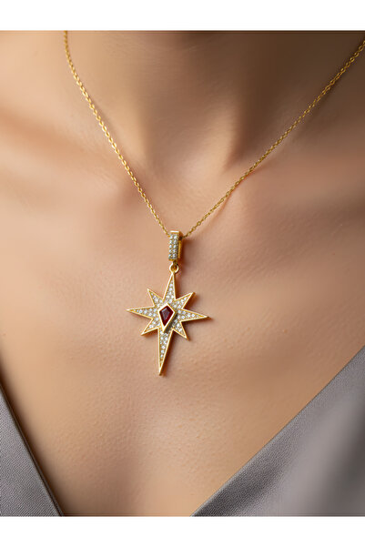 TURBİJ قلادة فولاذية على شكل نجمة