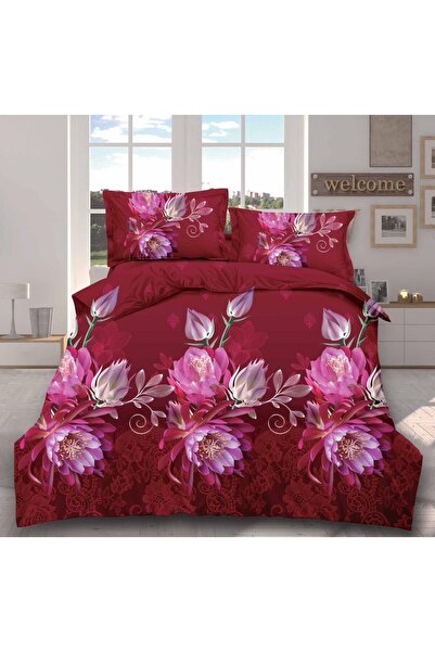 Casa de Vis Double bed linen set, satin cotton, 220 x 230 cm, 4 pieces, multi...