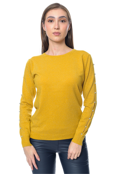 Jolenttine Glow Blouse, Mustard