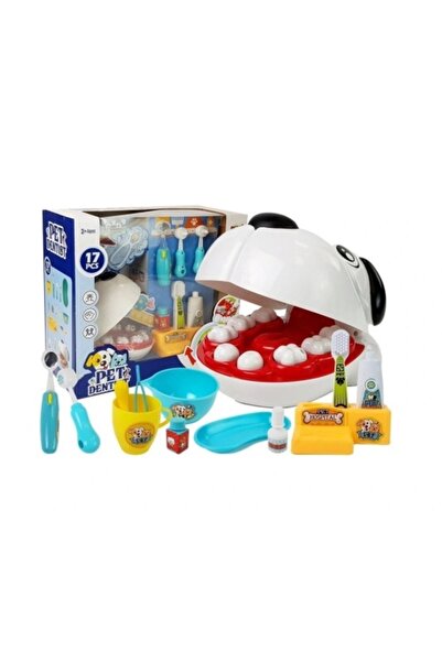 CREATIVE Dog Dentist Play Set, for Children 3+, 17 pieces, 34 x 31 x 16 cm, Multicolor