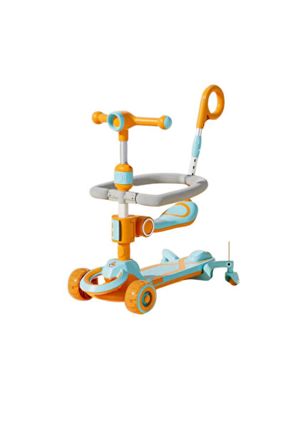 OEM Trotineta Smart Portocalie cu Lumini 7in1