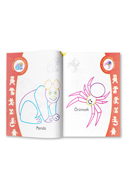 Çocuk Gezegeni Okul Öncesi Boyamalı Alıştırma Set 1 - 5 Kitap