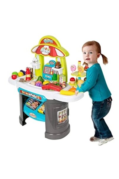 CREATIVE Supermarket Play Set for Children 3 Years+, Multiple Accessories, Plastic, Multicolor