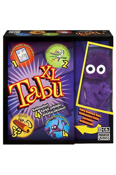 TOHA لعبة تابو إكس إل |   لعبة حفلات ممتعة بأربعة أشكال مختلفة للسرد 12+