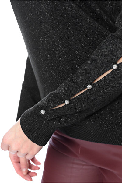 Jolenttine Glow Blouse, Black