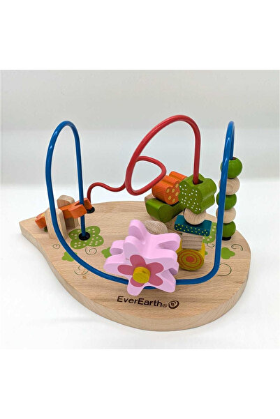 OEM Circuit motricitate flori – joc Montessori cu bile colorate din lemn