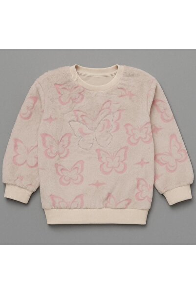 DÜŞ GİYİM KELEBEK TAŞLI PELUŞ SWEAT