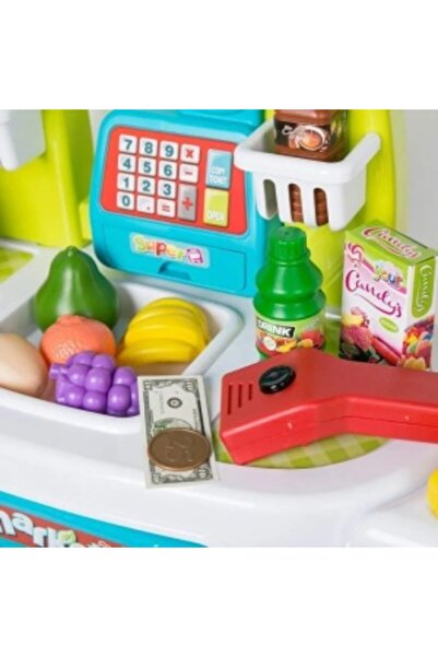 CREATIVE Supermarket Play Set for Children 3 Years+, Multiple Accessories, Plastic, Multicolor