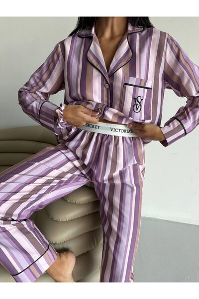 Victoria's Secret Victoria's Secret striped women's pajamas - 2-piece set