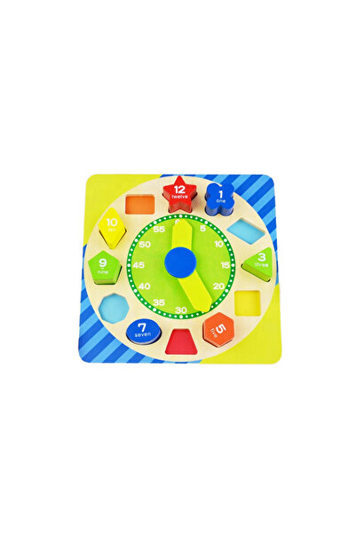 OEM Ceas educativ din lemn tip puzzle 18+