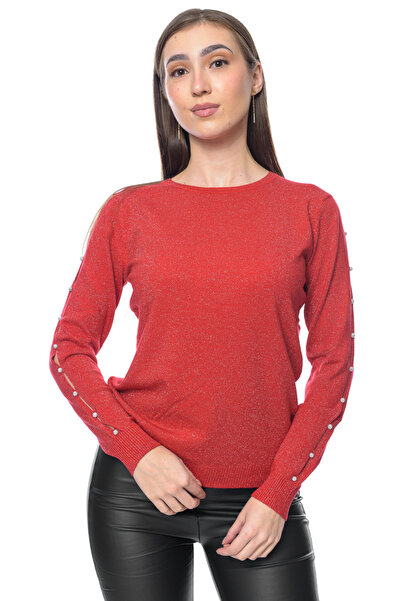 Jolenttine Glow Blouse, Red