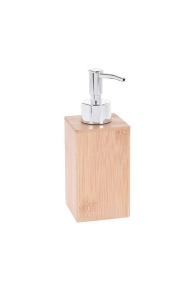 Zd Trading Bamboo Liquid Soap Dispenser 185 ml – Elegant Modern Design for Ba...