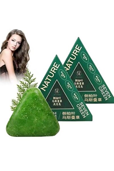 Nature Seven Green Seven Green Herbal Shampoo Soap - Anti-Hair Loss