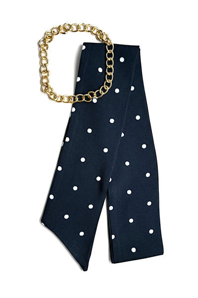 maia Fular Necklace – Stylish Design with Gold Color Chain