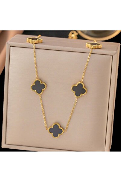 KEVSA Jewelry Colier din oțel inoxidabil Alhambra - LPD1424