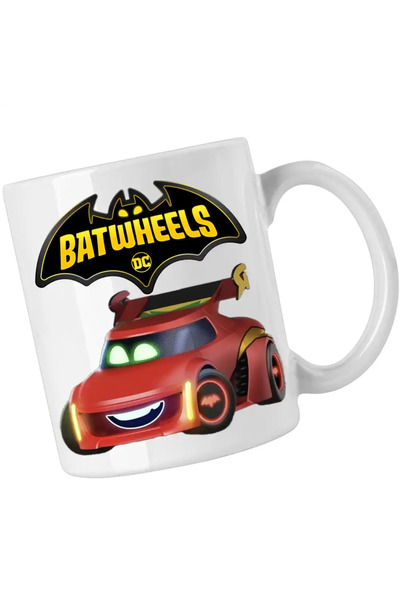 OEM Batwheels Mug Redbird Bats Robin Cartoon Cars