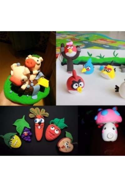 CREATIVE Set of 24 Modeling Clay Cups for Children 3+ — Multicolor