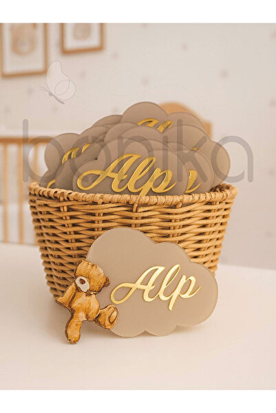 Bonika Baby Newborn Gift Plexiglass Magnet (10 Pieces in Transparent Bags)