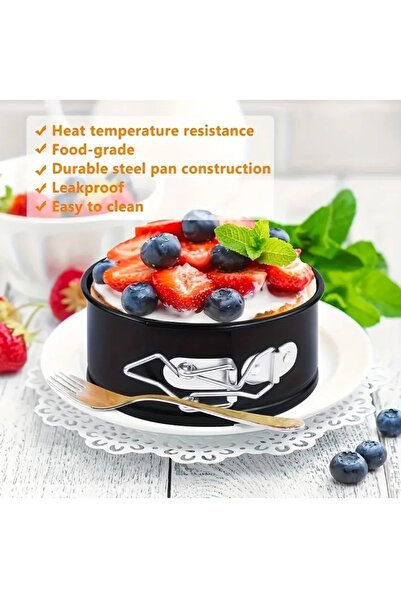 cc bin shihon Professional Springform Cake Pan Easy Release with Small Lock 14cm