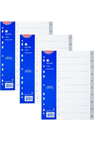 Noki Seperatör Ayraç 1-10 Rakam 3 ADET(59210)
