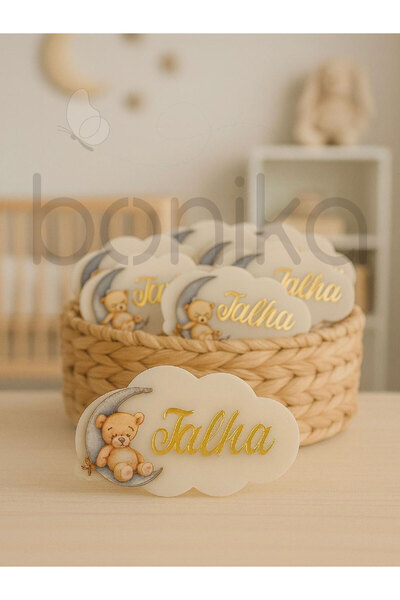 Bonika هدية للأطفال حديثي الولادة مغناطيس بليكسي (10 قطع في أكياس شفافة)