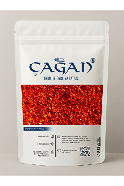 Çağan Kırmızı Pul Biber (Orta Acı) 100gr
