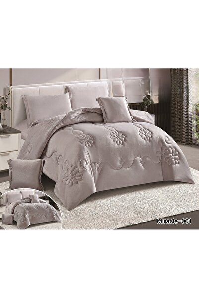 Moon مفرش شتوي نفر خامة مخمل ناعم مقاس 220*170