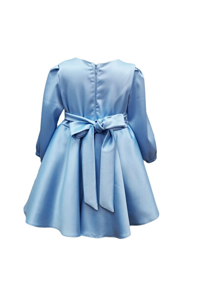 fantasialand Rochie de botez, model Bia, albastru deschis