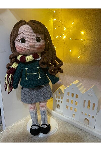PelinGurumi Harry Potter Karakterlerinden Hermoine Granger 28 cm Organik Amig...