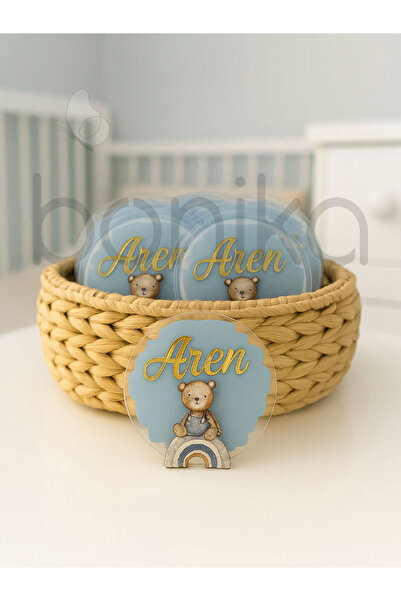 Bonika هدية للأطفال حديثي الولادة مغناطيس بليكسي (10 قطع في أكياس شفافة)