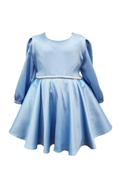 fantasialand Rochie de botez, model Bia, albastru deschis